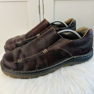 Dr. Martens 11233 Tevin Brown Leather Slip on Loafers Doc Marten Mens Size 13